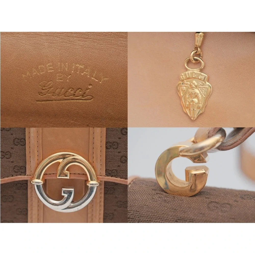Gucci  *RARE* Vintage GUCCI Blondie Shoulder‎ Bag Crossbody microGG Authentic